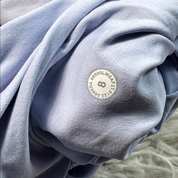 Lululemon Hotty Hot High-Rise Skirt *Long Gravel Dust Pastel Blue Multi / Pastel - Picture 5 of 6